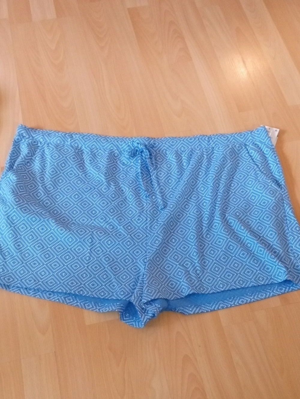 💲4⃣▶▶▶George Blue Geometric Athletic Shorts